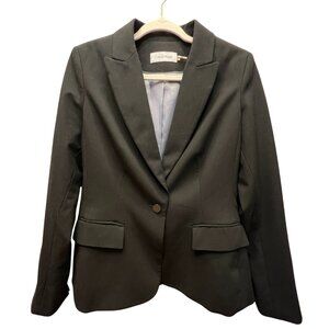 Women's Black Calvin Klein Blazer Jacket Size 4